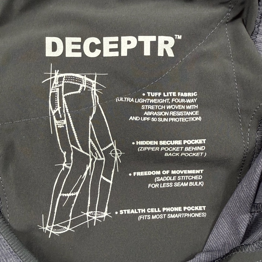 Kuhl Deceptr Pants Men's 32x31 Blue 4-Way Stretch Hiking Travel Outdoor - Picture 15 of 16